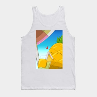 Pineapple Drinking Tank Top